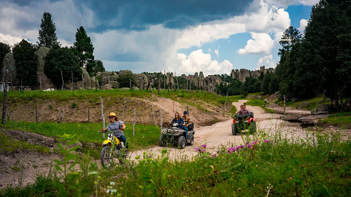 Creel Pueblo Mágico de Chihuahua - Vista aérea completa del pueblo
