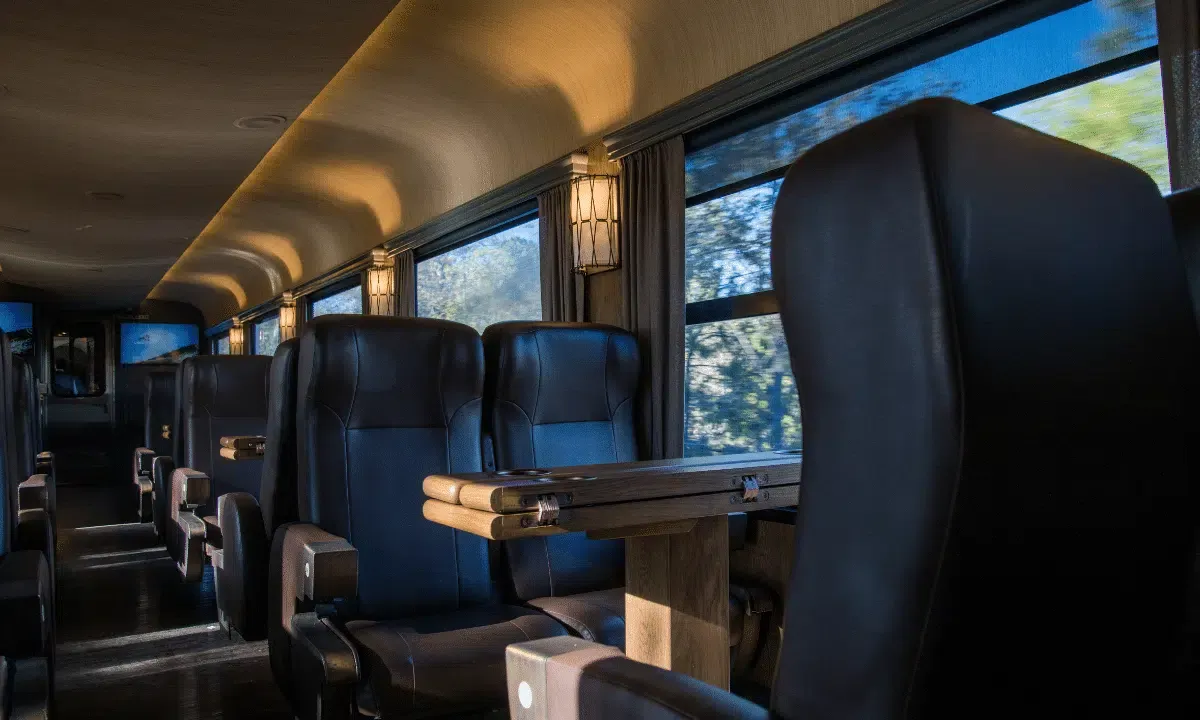 Interior Primera clase - Tren Chepe Express